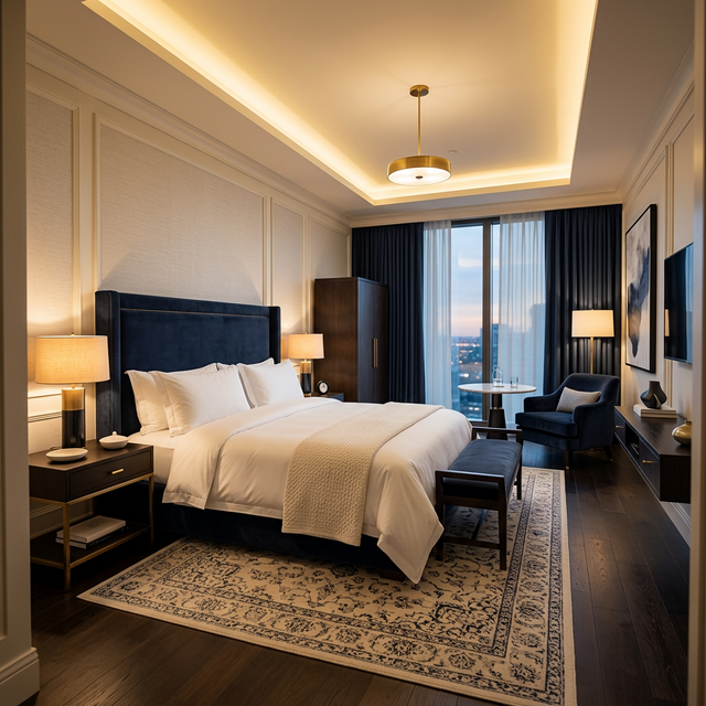 Phòng ngủ sang trọng